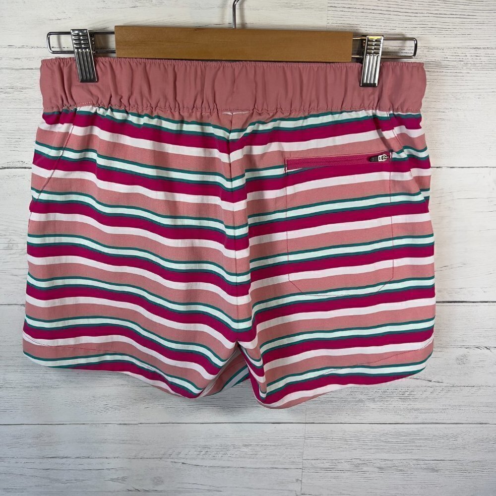 The North Face Shorts Womens Size Small Classic V Pink Striped Mini 4 in Outdoor - Picture 10 of 16